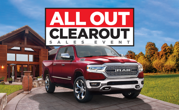 ALL OUT CLEAROUT SALES EVENT